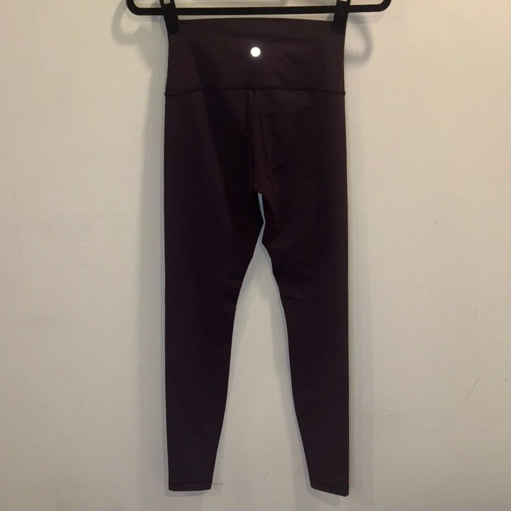 lululemon athletica Women's Leggings in Deep Plum Size 6 - Picture 12 of 13